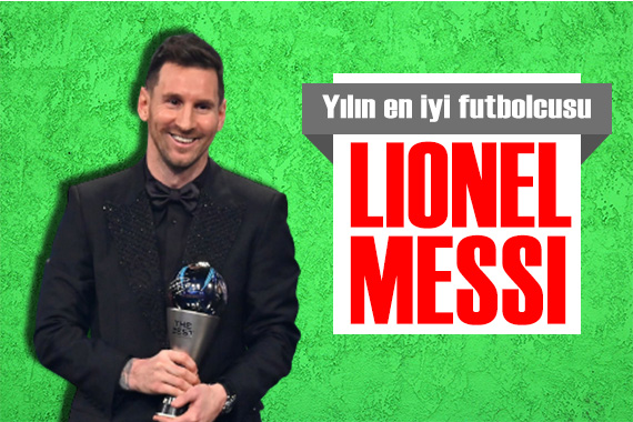 Yılın en iyi futbolcusu: Lionel Messi