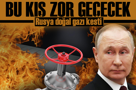 Rus doğal gazı kesildi: Bu kış zor geçecek!