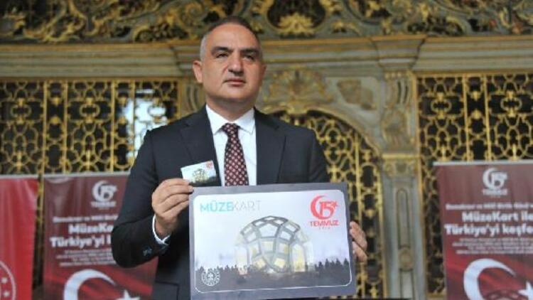 Bakan Ersoy dan Müzekart açıklaması