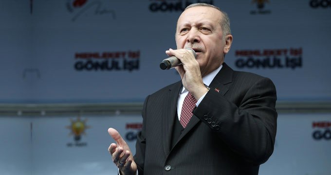Erdoğan dan  Vurur geçeriz  yanıtı