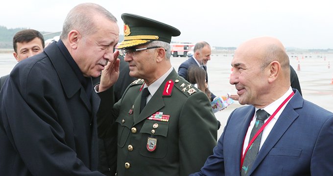 CHP li başkan Soyer, Kılıçdaroğlu nu değil Erdoğan ı karşıladı