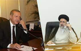 Erdoğan,  Reisi ile telefonda görüştü!