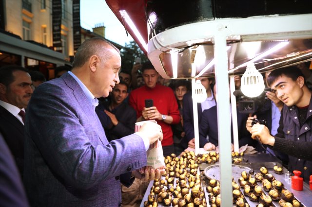 Cumhurbaşkanı Erdoğan sahaya indi