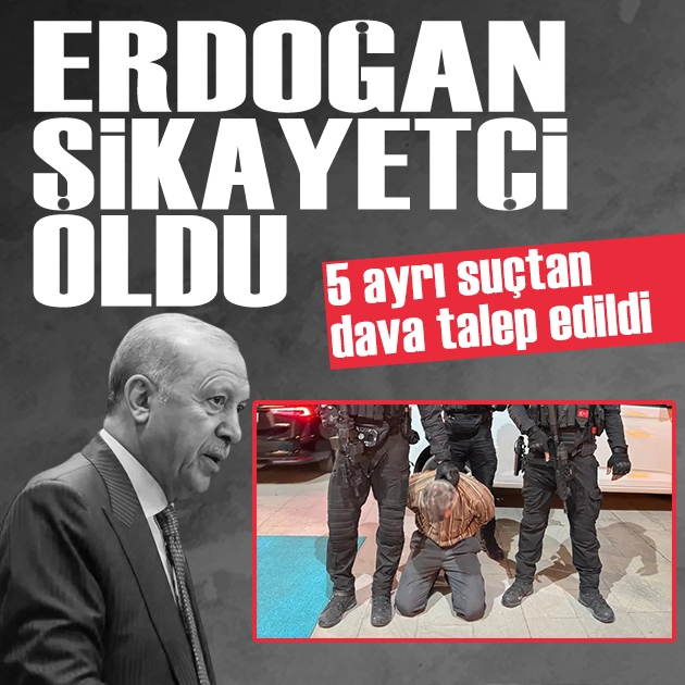 Cumhurbaşkanı Erdoğan, 10 yıl sonra yakalanan Burkay Karatepe'den şikayetçi oldu