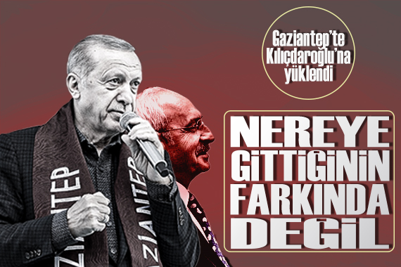Erdoğan dan Kılıçdaroğlu na Londra eleştirileri:  Nereye gittiğinin farkında değil 
