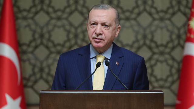 Erdoğan dan Rasim Öztekin mesajı
