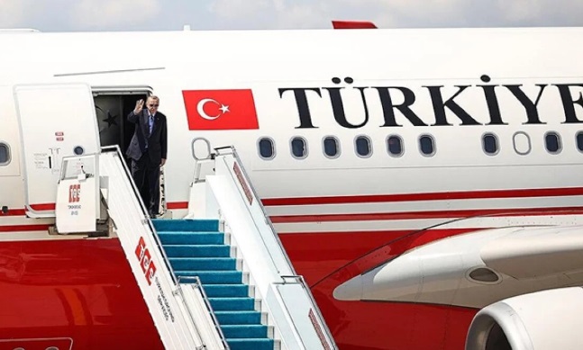 Cumhurbaşkanı Erdoğan ABD den ayrıldı