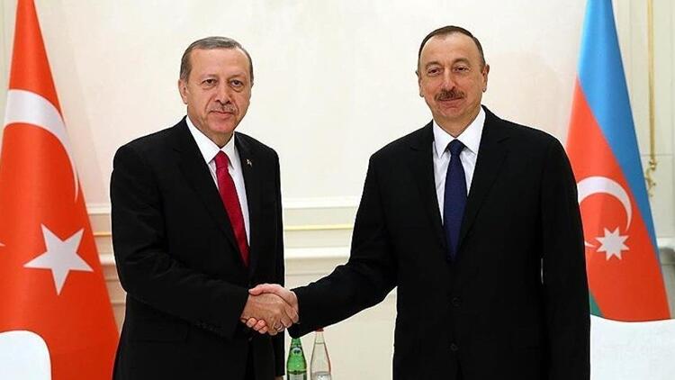 Erdoğan, İlham Aliyev ile görüştü