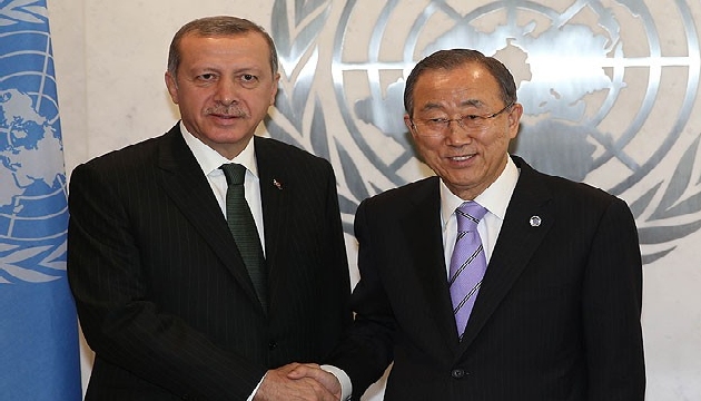 Erdoğan, Ban ile telefonda görüştü!