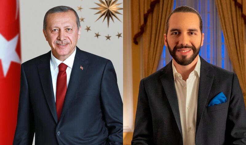 Erdoğan, El Salvador lideri Bukele yi resmi törenle karşıladı