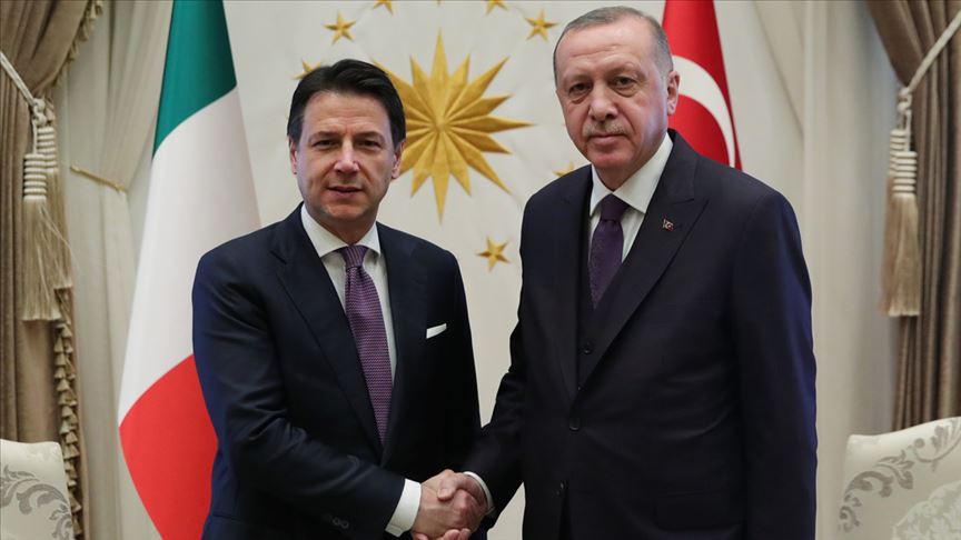 Erdoğan dan Conte ile kritik görüşme