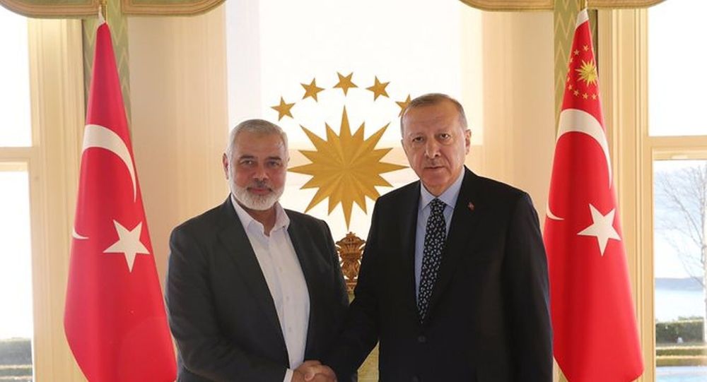 Erdoğan, Heniyye ile görüştü