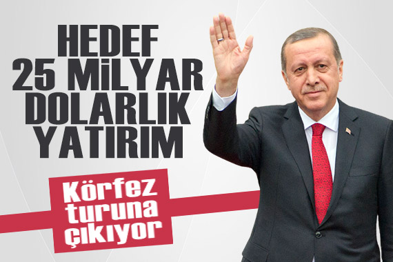 Cumhurbaşkanı Erdoğan, Körfez turuna çıkıyor: Hedef 25 milyar dolarlık yatırım