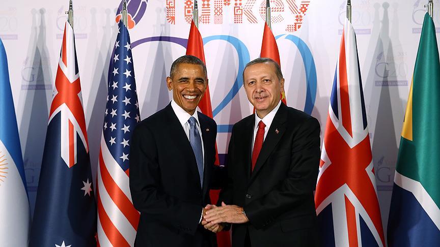 Erdoğan, Obama ile telefonda görüştü