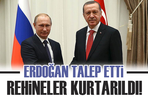 Cumhurbaşkanı Erdoğan istedi Mariupol deki rehineler kurtarıldı!