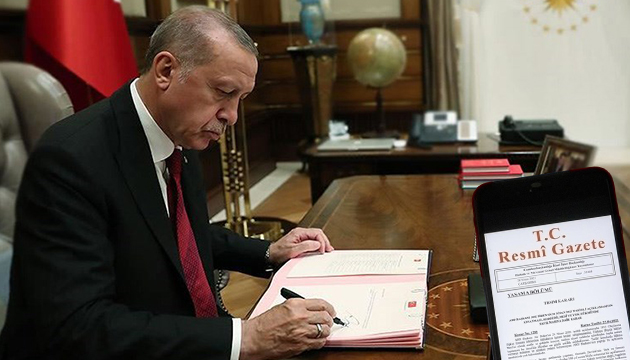 Erdoğan dan yeni atamalar