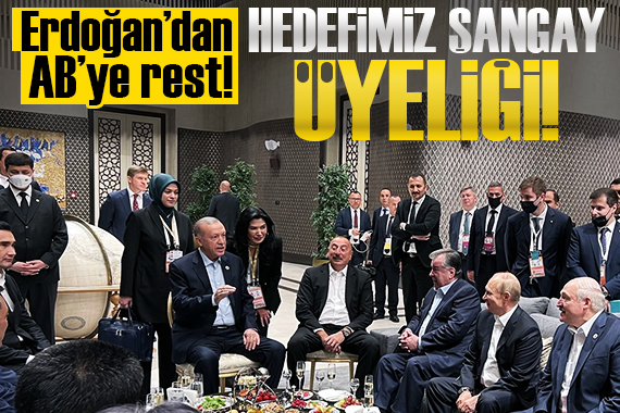 Cumhurbaşkanı Erdoğan dan AB ye rest!