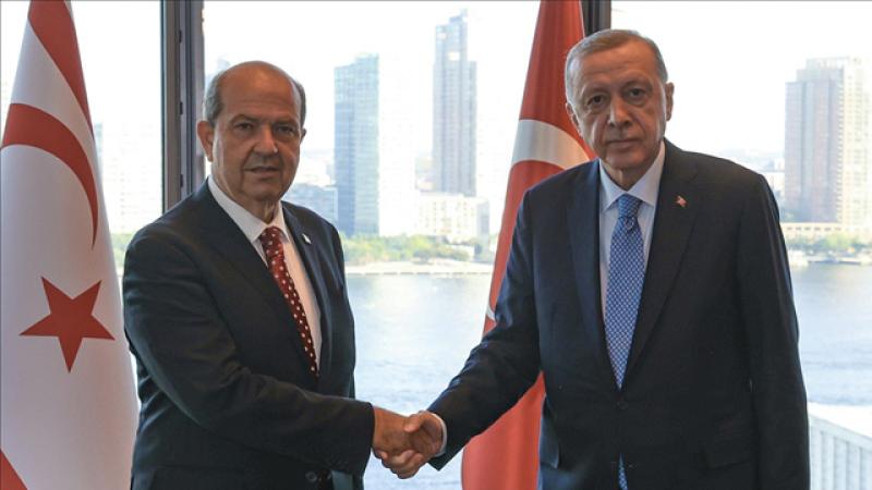 KKTC Lideri Tatar: Erdoğan Türk dünyasının lideri