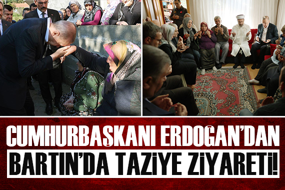 Cumhurbaşkanı Erdoğan, madenci Selçuk Ayvaz ın evine taziye ziyaretinde bulundu!
