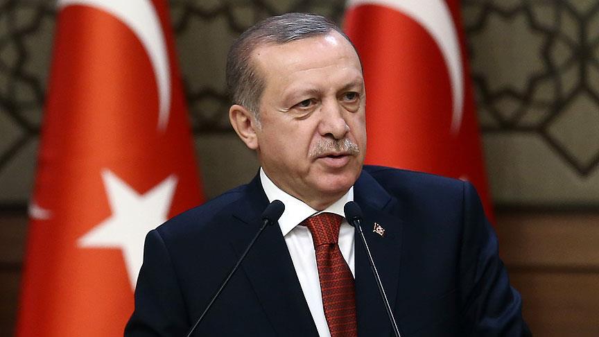 Erdoğan dan flaş açıklama:  Fırat Kalkanı nın amacı herhangi kişi değil 