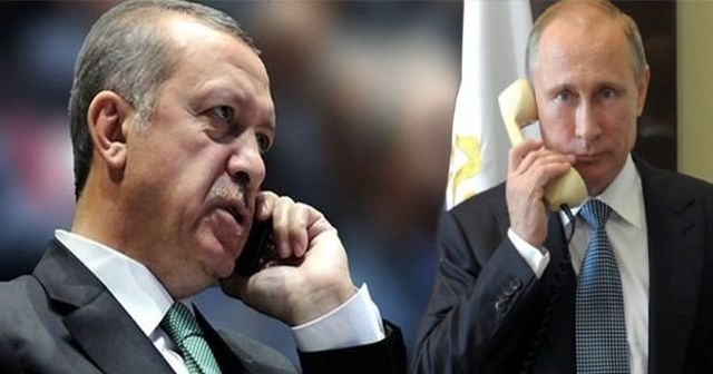 Erdoğan ve Putin den kritik telefon görüşmesi