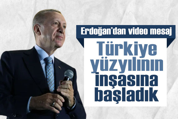 Cumhurbaşkanı Erdoğan dan Hacı Bektaş-ı Veli yi anma etkinliğine video mesaj