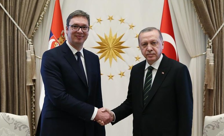 Erdoğan, Sırp mevkidaşı Vucic ile görüştü