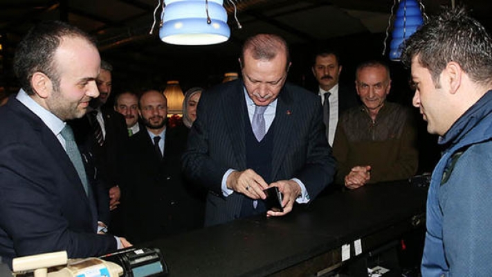 Erdoğan dan ünlü çorbacıya ziyaret
