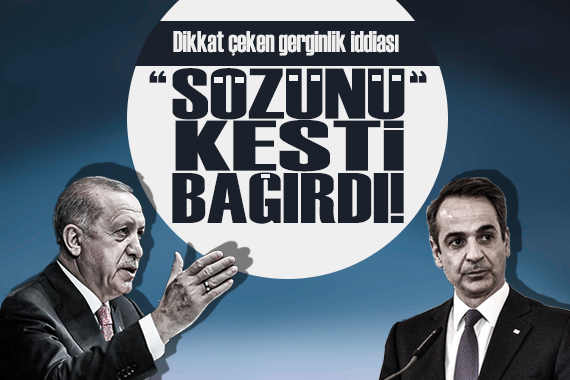 Cumhurbaşkanı Erdoğan ile Miçotakis in görüşmesindeki gergin anların detayları dış basında yer buldu!