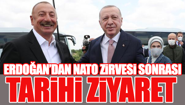 Erdoğan dan tarihi ziyaret