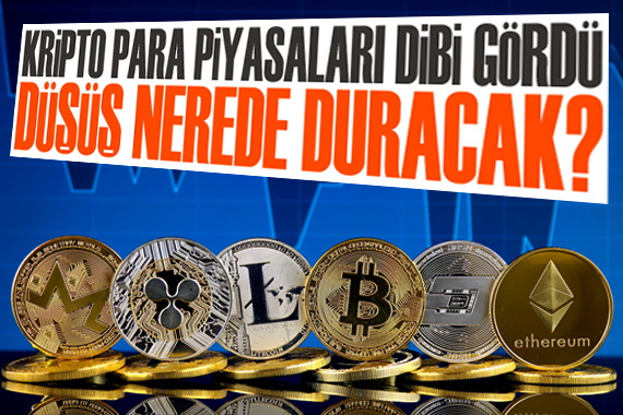 Kripto para piyasaları dibi gördü; Düşüş nerede duracak?