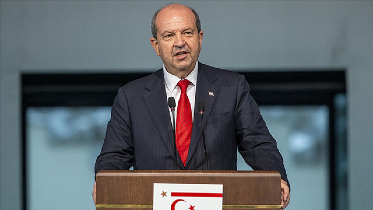 KKTC Cumhurbaşkanı Tatar: KKTC nin güvenliği Türkiye ye aittir