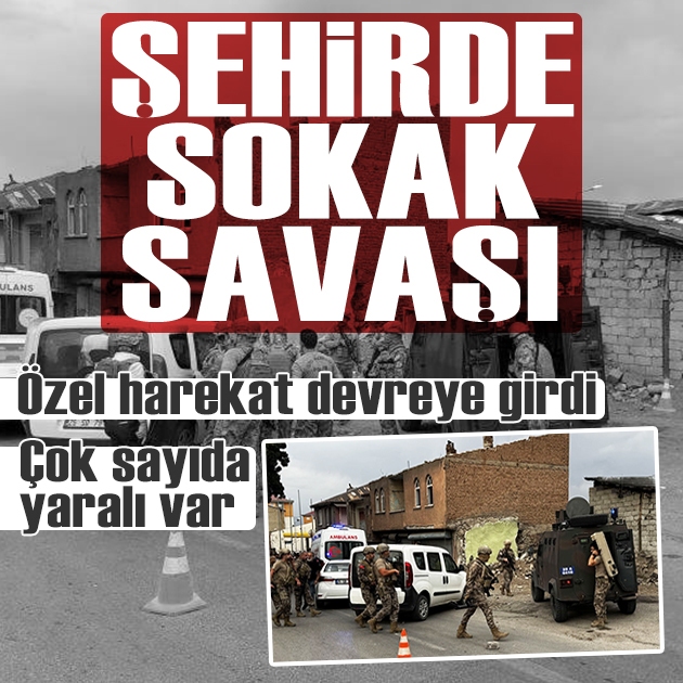 Erzurum'da kavga sokağa taştı: Özel harekat devreye girdi, çok sayıda yaralı var