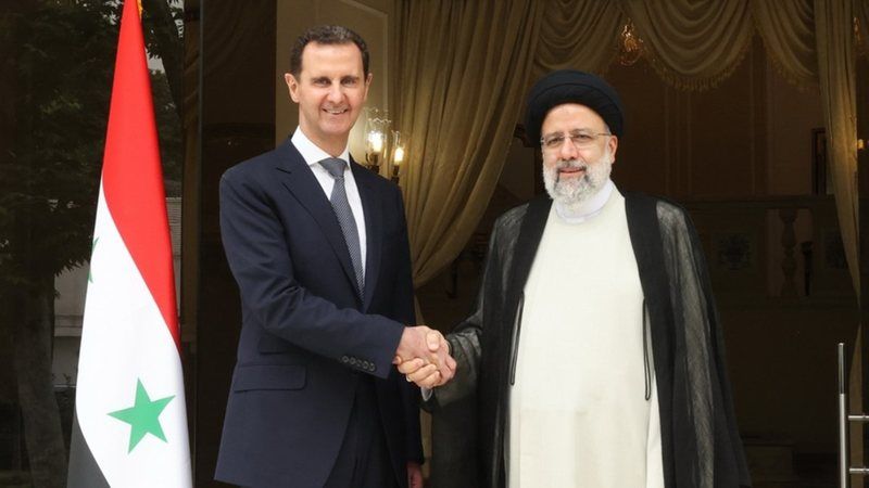 İran cumhurbaşkanı Reisi 12 yıl sonra ilk kez Suriye’ye gitti
