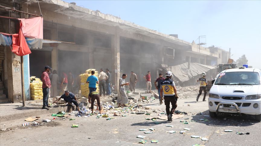 Esed rejiminden İdlib e hava saldırısı: 6 ölü