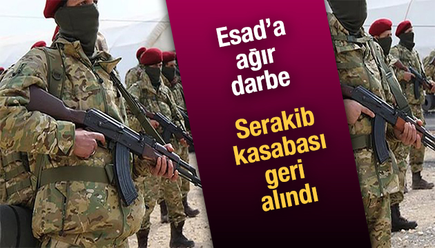 Serakib kasabası geri alındı!