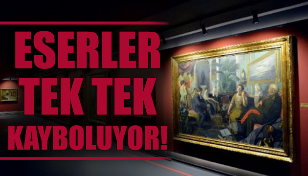 Müzelerdeki eserler tek tek kayboluyor!