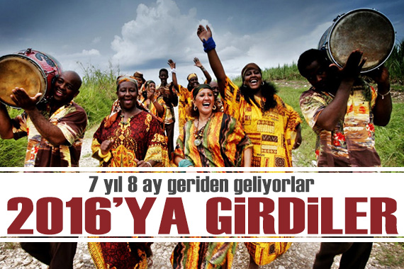 Etiyopya 2016 yılına girdi