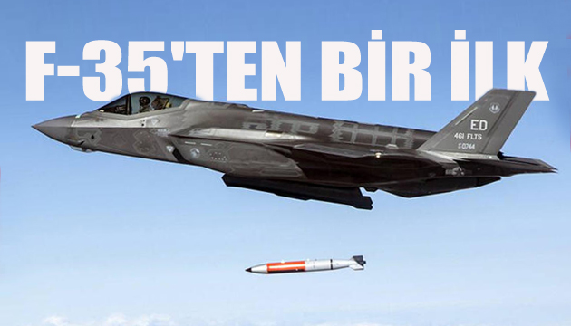 F-35 ilk kez nükleer bomba ile uçtu