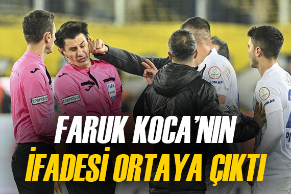 Halil Umut Meler e saldıran Faruk Koca nın ifadesi ortaya çıktı