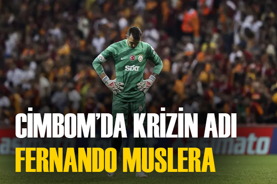 Cimbom da Muslera krizi! Kritik maçlarda olmayacak...