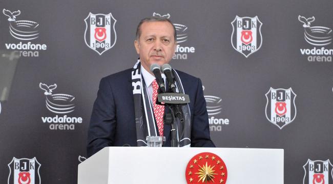 Erdoğan dan Beşiktaş açıklaması
