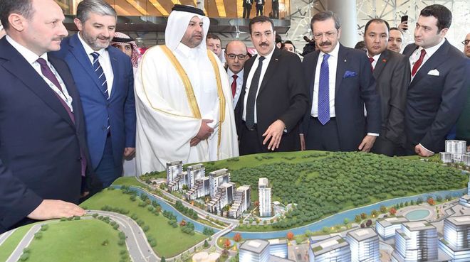 Katarlıların gözü `Kanal İstanbul` arazisinde