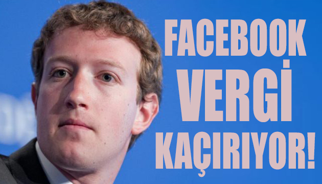 Facebook vergi kaçırıyor!