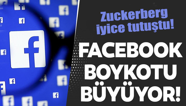 Facebook boykotu giderek büyüyor