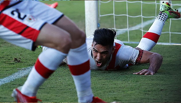 Falcao nun sakatlanmama serisi sona erdi!