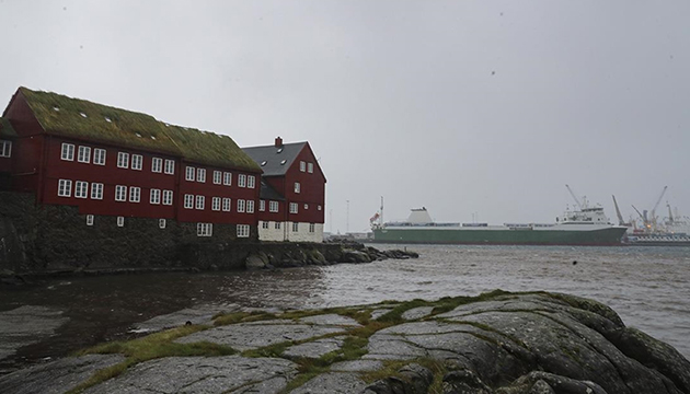 Faroe Adaları nda şiddetli fırtına!