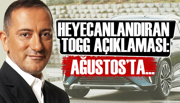 Fatih Altaylı dan heyecanlandıran TOGG açıklaması!