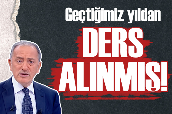 Fatih Altaylı: Geçtiğimiz yıldan ders alınmış!