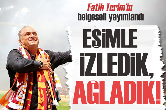 Fatih Terim in belgeseli Netflix te yayımlandı!